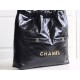 【24B 秋冬新作】Chanel 22 バッグ ダブルポケットモデル ブラックゴールド スモールサイズ | 人気のゴミ袋バッグ新バージョン 35×37×7 cm 【24B 秋冬新作】Chanel 22 バッグ ダブルポケットモデル ブラックゴールド スモールサイズ | 人気のゴミ袋バッグ新バージョン 35×37×7 cm
