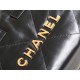 【24B 秋冬新作】Chanel 22 バッグ ダブルポケットモデル ブラックゴールド スモールサイズ | 人気のゴミ袋バッグ新バージョン 35×37×7 cm 【24B 秋冬新作】Chanel 22 バッグ ダブルポケットモデル ブラックゴールド スモールサイズ | 人気のゴミ袋バッグ新バージョン 35×37×7 cm