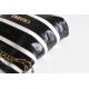 【24s 新作】Chanel 22Bag カスタムカラー ホワイト / ブラック アンティバ原廠革 | 白黒パンダ配色 クラシックトレンドバッグ 35×37×7 cm 【24s 新作】Chanel 22Bag カスタムカラー ホワイト / ブラック アンティバ原廠革 | 白黒パンダ配色 クラシックトレンドバッグ 35×37×7 cm