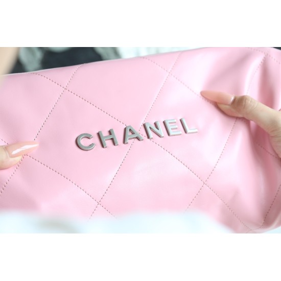 【No.22 香水 100 周年記念】Chanel 22 バッグ ゴミ袋デザイン - モンテベロ油蝋牛革 × 現代的エレガンス 35×37×7cm 【No.22 香水 100 周年記念】Chanel 22 バッグ ゴミ袋デザイン - モンテベロ油蝋牛革 × 現代的エレガンス 35×37×7cm