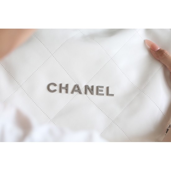 【No°22 香水 100 周年記念】Chanel 22 バッグ ゴミ袋デザイン - モンテベロ油蝋牛革 × バランスの取れたモダンクラシック 35×37×7cm 【No°22 香水 100 周年記念】Chanel 22 バッグ ゴミ袋デザイン - モンテベロ油蝋牛革 × バランスの取れたモダンクラシック 35×37×7cm