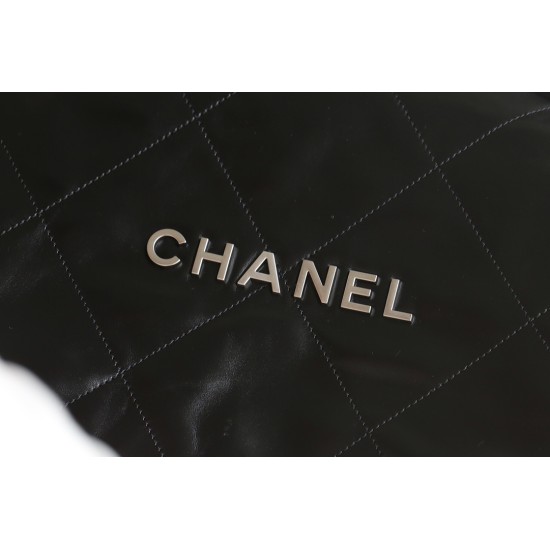 【No°22 香水 100 周年記念】Chanel 22 バッグ ゴミ袋デザイン - モンテベロ油蝋牛革 × 新時代の美貌 39×42×8cm 【No°22 香水 100 周年記念】Chanel 22 バッグ ゴミ袋デザイン - モンテベロ油蝋牛革 × 新時代の美貌 39×42×8cm