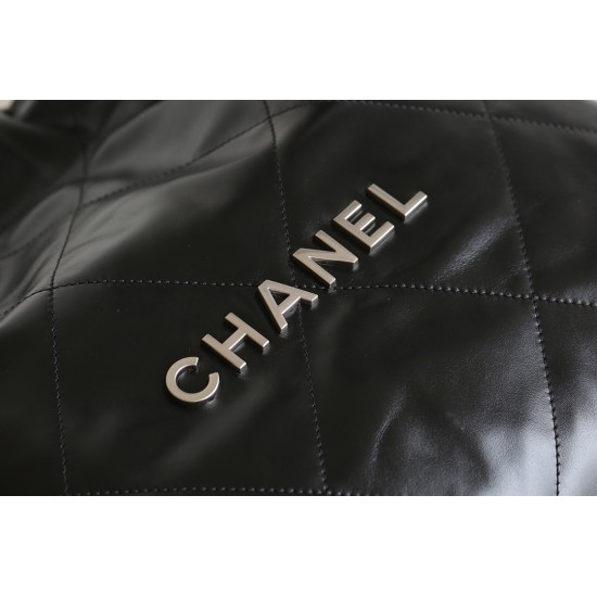 【No°22 香水 100 周年記念】Chanel 22 バッグ ゴミ袋デザイン - モンテベロ油蝋牛革 × 現代的美貌 35×37×7cm 【No°22 香水 100 周年記念】Chanel 22 バッグ ゴミ袋デザイン - モンテベロ油蝋牛革 × 現代的美貌 35×37×7cm