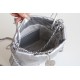 【全新アップグレード】Chanel ミニ 22 バッグ - Antiba zp 皮革 × レトロハードウェア ゴミ袋ミニ 19×20×6cm 【全新アップグレード】Chanel ミニ 22 バッグ - Antiba zp 皮革 × レトロハードウェア ゴミ袋ミニ 19×20×6cm