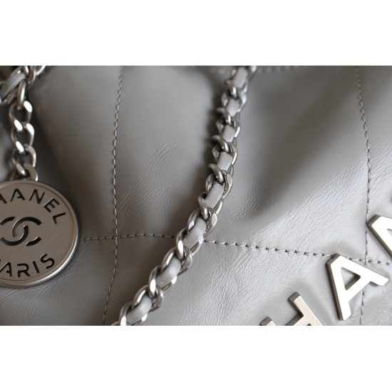 【全新アップグレード】Chanel ミニ 22 バッグ - Antiba zp 皮革 × レトロハードウェア ゴミ袋ミニ 19×20×6cm 【全新アップグレード】Chanel ミニ 22 バッグ - Antiba zp 皮革 × レトロハードウェア ゴミ袋ミニ 19×20×6cm