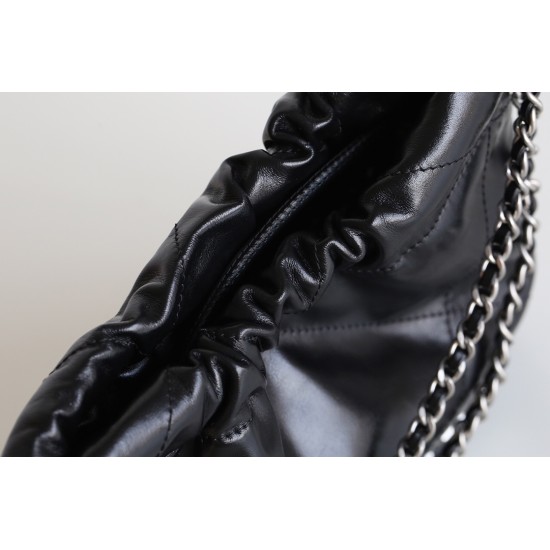 【進化型トレンドアイテム】Chanel mini 22bag アップグレード版 - Antiba zp 革 × レトロシルバークランプ ゴミ袋ミニ 19×20×6cm 【進化型トレンドアイテム】Chanel mini 22bag アップグレード版 - Antiba zp 革 × レトロシルバークランプ ゴミ袋ミニ 19×20×6cm