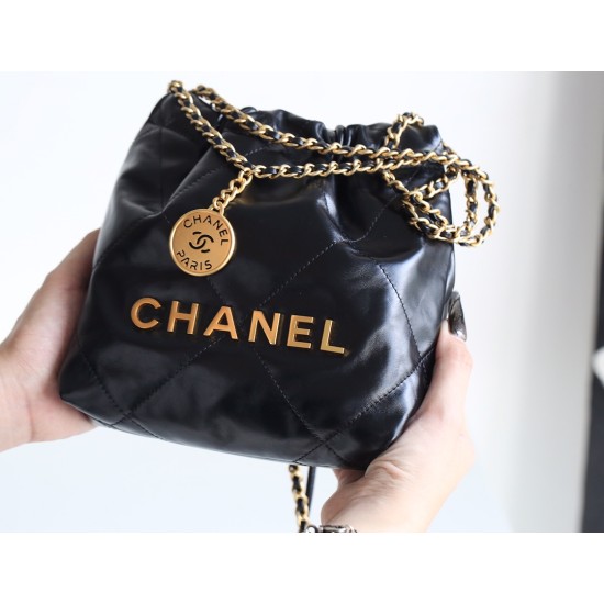 【シルバーレザー革新】Chanel mini 22bag アップグレード版 - Antiba zp 革 × レトロハードウェア ゴミ袋ミニ 19×20×6cm 【シルバーレザー革新】Chanel mini 22bag アップグレード版 - Antiba zp 革 × レトロハードウェア ゴミ袋ミニ 19×20×6cm