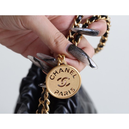 【シルバーレザー革新】Chanel mini 22bag アップグレード版 - Antiba zp 革 × レトロハードウェア ゴミ袋ミニ 19×20×6cm 【シルバーレザー革新】Chanel mini 22bag アップグレード版 - Antiba zp 革 × レトロハードウェア ゴミ袋ミニ 19×20×6cm