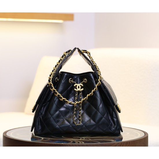 【必入手】本季超絶人気!最新シャネル 25 バッグ ドローコード × ヒッピーホボスモールサイズ 30×27×16 cm 【必入手】本季超絶人気!最新シャネル 25 バッグ ドローコード × ヒッピーホボスモールサイズ 30×27×16 cm