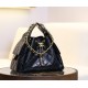 【必入手】本季超絶人気!最新シャネル 25 バッグ ドローコード × ヒッピーホボスモールサイズ 30×27×16 cm 【必入手】本季超絶人気!最新シャネル 25 バッグ ドローコード × ヒッピーホボスモールサイズ 30×27×16 cm