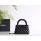 【CHANEL】23K ケリー ハンドルバッグ ブラック ラージサイズ / 24P ケリー トートバッグ 新色入荷15×19×9 cm