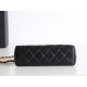 【CHANEL】23K ケリー ハンドルバッグ ブラック ラージサイズ / 24P ケリー トートバッグ 新色入荷15×19×9 cm
