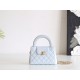 【CHANEL 24P/24S】ケリー トートバッグ 夏の新色登場！ベビーブルー / レトロ金メッキ 大人気モデル13×19×7 cm
