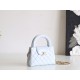 【CHANEL 24P/24S】ケリー トートバッグ 夏の新色登場！ベビーブルー / レトロ金メッキ 大人気モデル13×19×7 cm