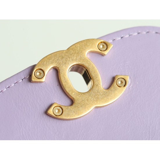 【CHANEL 24P】ケリー トートバッグ 夏の新色登場！レトロ金 × 光沢皮革 話題の人気モデル15×19×9 cm