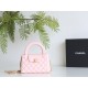 【CHANEL 24P】ケリー トートバッグ ピンク ヴィンテージ再設計 × マルチウェア 保值色の夏必須アイテム15×19×9 cm