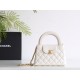 【CHANEL 24P】ケリー トートバッグ ホワイト ピュアな夏のクラシック マルチウェア設計 大人のロマンス15×19×9 cm