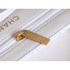 【CHANEL 24P】ケリー トートバッグ ホワイト ピュアな夏のクラシック マルチウェア設計 大人のロマンス15×19×9 cm