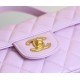 【CHANEL 25P 新作】羊皮ケリー トートバッグ タロイモピンク レトロハンドル × 柔らかな質感 予約受付中11.7×22×8 cm