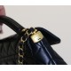 【CHANEL 25P 新作】羊皮ケリー トートバッグ レトロハンドル × 柔らかな質感 人気爆発中！11.7×22×8 cm