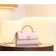 【CHANEL 25S】春夏新作 ケリー ハンドルチェーンバッグ サクラピンク エレガントフォルム × 季節限定カラー10×18×6.7 cm