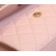 【CHANEL 25S】春夏新作 ケリー ハンドルチェーンバッグ サクラピンク エレガントフォルム × 季節限定カラー10×18×6.7 cm