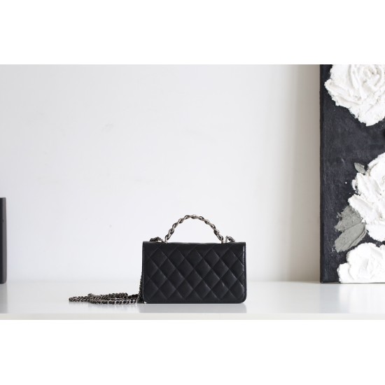【Chanel 秋冬限定】水鑽オルガン WOC シリーズ - 高級感と実用性の究極融合 11×16.7×4 cm 【Chanel 秋冬限定】水鑽オルガン WOC シリーズ - 高級感と実用性の究極融合 11×16.7×4 cm