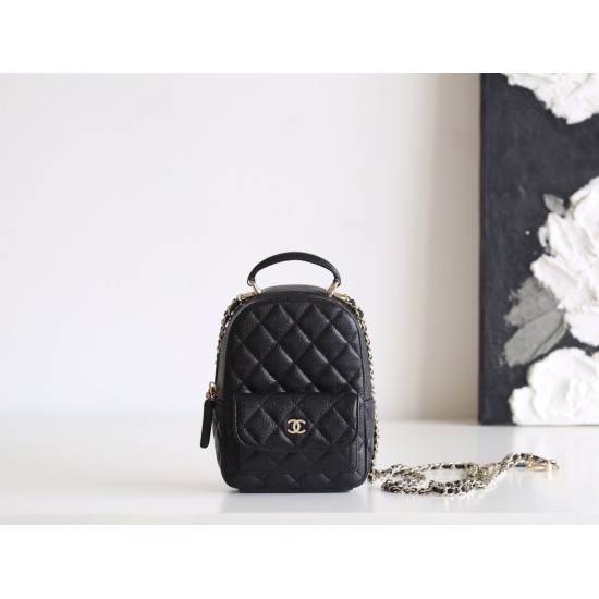 【入荷】シャネル 24C ハイドンブランド ミニリュック ライチ牛皮革 3way 実用ファッションバッグ 18×13×9cm 【入荷】シャネル 24C ハイドンブランド ミニリュック ライチ牛皮革 3way 実用ファッションバッグ 18×13×9cm