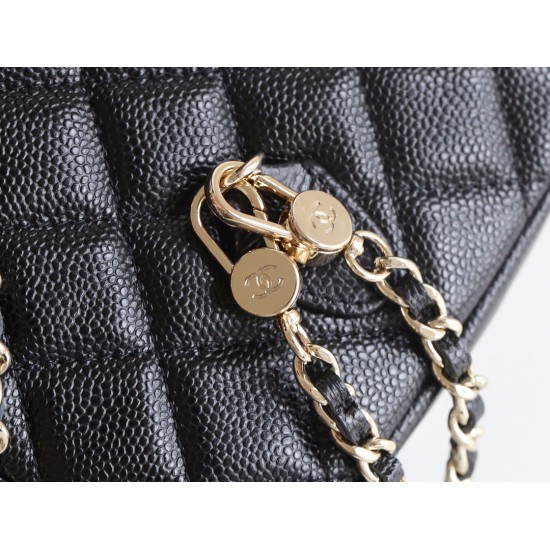【入荷】シャネル 24C ハイドンブランド ミニリュック ライチ牛皮革 3way 実用ファッションバッグ 18×13×9cm 【入荷】シャネル 24C ハイドンブランド ミニリュック ライチ牛皮革 3way 実用ファッションバッグ 18×13×9cm