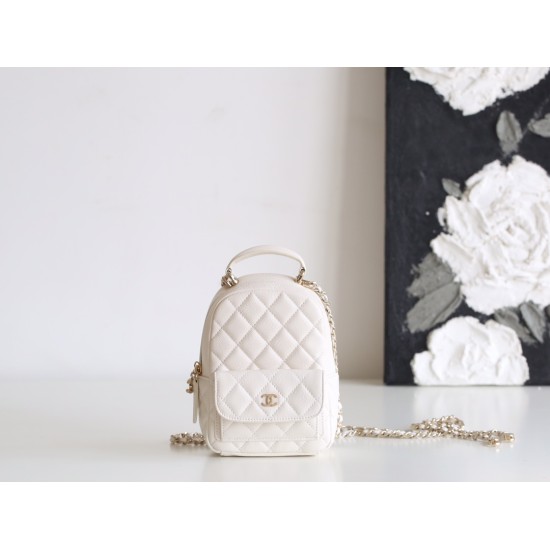 【激安入荷】Chanel 24C 非公式 ミニリュック ライチ牛皮革 3way 実用バッグ 書院風可愛いデザイン 18×13×9cm 【激安入荷】Chanel 24C 非公式 ミニリュック ライチ牛皮革 3way 実用バッグ 書院風可愛いデザイン 18×13×9cm