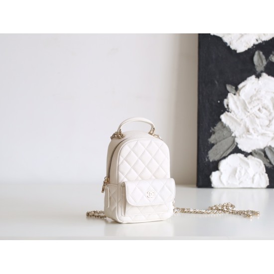 【激安入荷】Chanel 24C 非公式 ミニリュック ライチ牛皮革 3way 実用バッグ 書院風可愛いデザイン 18×13×9cm 【激安入荷】Chanel 24C 非公式 ミニリュック ライチ牛皮革 3way 実用バッグ 書院風可愛いデザイン 18×13×9cm