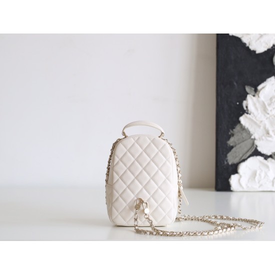 【激安入荷】Chanel 24C 非公式 ミニリュック ライチ牛皮革 3way 実用バッグ 書院風可愛いデザイン 18×13×9cm 【激安入荷】Chanel 24C 非公式 ミニリュック ライチ牛皮革 3way 実用バッグ 書院風可愛いデザイン 18×13×9cm