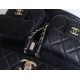 【24P 春夏新登場】Chanel ダブルポケット ヴィンテージ バックパック 「カエルのダブルショルダーバッグ」 ハイブリッド肩紐 20.5×20×11.5cm 【24P 春夏新登場】Chanel ダブルポケット ヴィンテージ バックパック 「カエルのダブルショルダーバッグ」 ハイブリッド肩紐 20.5×20×11.5cm
