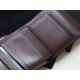 【シャネル クラシック 3 つ折り財布】キャビアレザー × ダブル C ロゴ マルチファンクション実用派 11.5×10.5×3cm