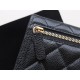 【シャネル】クラシック 3 つ折り財布｜キャビアレザー × ダブル C ロゴ ハイクオリティ実用派 11.5×10.5×3cm