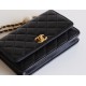 Chanel 24s 最も輝くダブルパール WOC｜幸運のパールと小羊革で彩る、クラシックを超えたおしゃれな日常​ 16.7×10.7×3.7cm