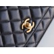 Chanel 24s 最も輝くダブルパール WOC｜幸運のパールと小羊革で彩る、クラシックを超えたおしゃれな日常​ 16.7×10.7×3.7cm