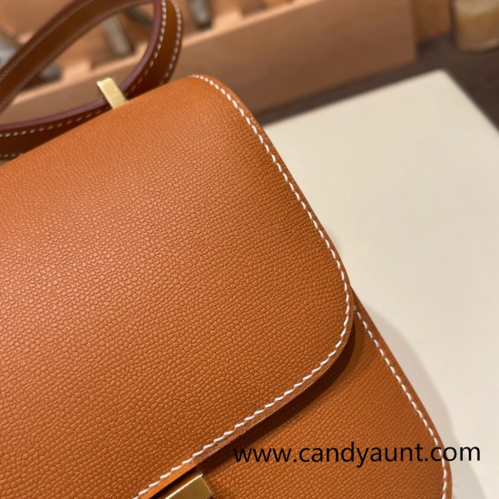 Hermes Constance 19cm Madame 37 /Gold Gold Hardware 18cm Full Handmade Hermes Constance 19cm Madame 37 /Gold Gold Hardware 18cm Full Handmade