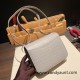 Hermes Constance 19cm Crocodile 80 /Pearl Grey (Gris Perle) 18cm Full Handmade Hermes Constance 19cm Crocodile 80 /Pearl Grey (Gris Perle) 18cm Full Handmade