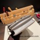 Hermes Constance 19cm Crocodile 80 /Pearl Grey (Gris Perle) 18cm Full Handmade Hermes Constance 19cm Crocodile 80 /Pearl Grey (Gris Perle) 18cm Full Handmade