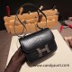 Hermes Constance 19cm Matte Alligator Crocodile 89 /Black (Noir) 18cm Full Handmade Hermes Constance 19cm Matte Alligator Crocodile 89 /Black (Noir) 18cm Full Handmade