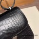 Hermes Constance 19cm Matte Alligator Crocodile 89 /Black (Noir) 18cm Full Handmade Hermes Constance 19cm Matte Alligator Crocodile 89 /Black (Noir) 18cm Full Handmade