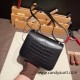 Hermes Constance 19cm Matte Alligator Crocodile 89 /Black (Noir) 18cm Full Handmade Hermes Constance 19cm Matte Alligator Crocodile 89 /Black (Noir) 18cm Full Handmade