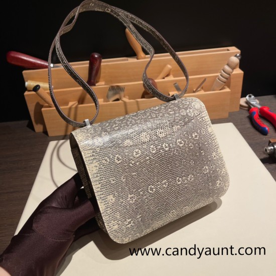 Hermes Constance 19cm 1B/Ombre Silver Hardware 18cm Full Handmade Hermes Constance 19cm 1B/Ombre Silver Hardware 18cm Full Handmade