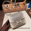 Hermes Constance 19cm 8F/ Etain Silver Hardware 18cm Full Handmade