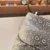 Hermes Constance 19cm 8F/ Etain Silver Hardware 18cm Full Handmade