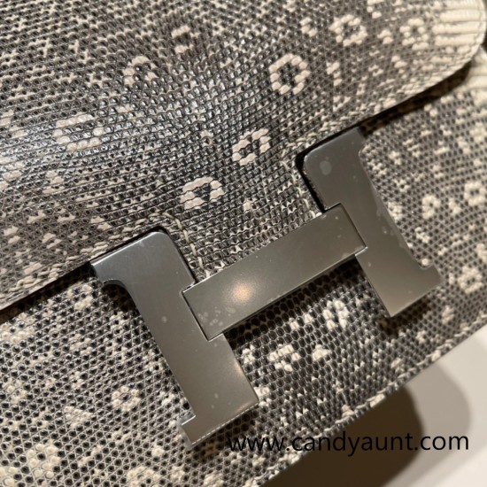 Hermes Constance 19cm 8F/ Etain Silver Hardware 18cm Full Handmade Hermes Constance 19cm 8F/ Etain Silver Hardware 18cm Full Handmade