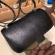 Hermes Constance 19cm lizard 89 /Black (Noir) Silver Hardware 18cm Full Handmade Hermes Constance 19cm lizard 89 /Black (Noir) Silver Hardware 18cm Full Handmade