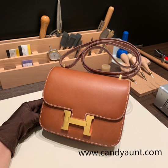 Hermes Constance 19cm Barenia 01 /Himalaya 18cm Full Handmade Hermes Constance 19cm Barenia 01 /Himalaya 18cm Full Handmade