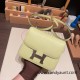 Hermes Constance 19cm Chevre R9 /Jaune Bourgeon 18cm Full Handmade Hermes Constance 19cm Chevre R9 /Jaune Bourgeon 18cm Full Handmade